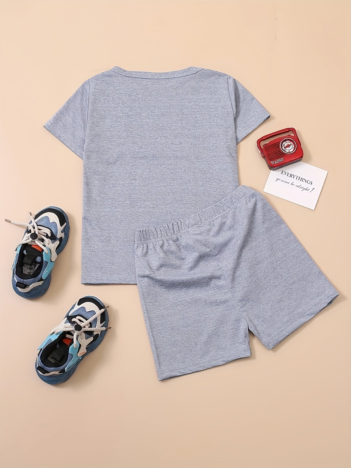 Boys Unicorn Casual Outfit T shirt & Shorts Kids Summer Clothes Sets