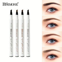 4 Colors Eyebrow Pencil Sweatproof Waterproof Natural Makeup