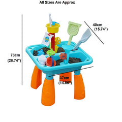 Sand Pit and Water Table Garden Kids Toy Activity Playset