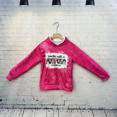 Girls Casual Hoodies with Pocket, Kids Clothes 4-14y