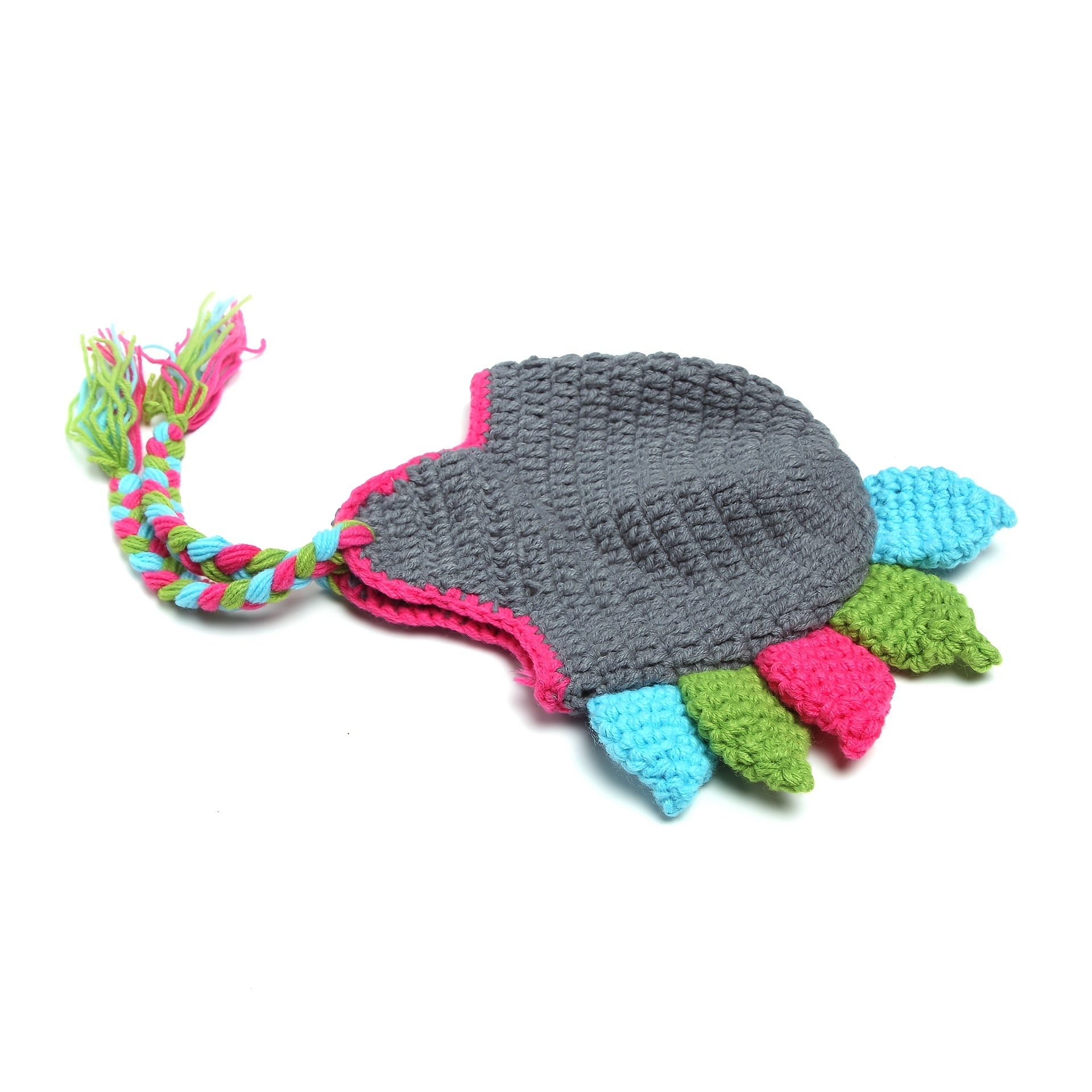 Cute Dino Baby Hats 2Pcs Set for Newborn Photography Props