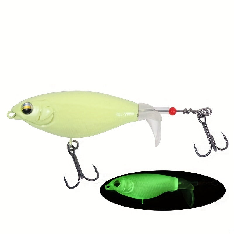 10pcs Hard Bait Propeller Fishing Lures Kit for Saltwater/Freshwater Fishing