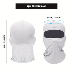 9pcs Ski Mask Full Face Cover UV Protection Balaclava Winter Neck Gaiter