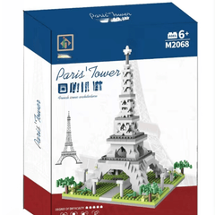 Eiffel Tower Model Building Blocks Toy - Decorative And Educational Gift