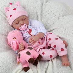 Realistic Reborn Baby Doll Lifelike Newborn Girl Toy With Realistic Features