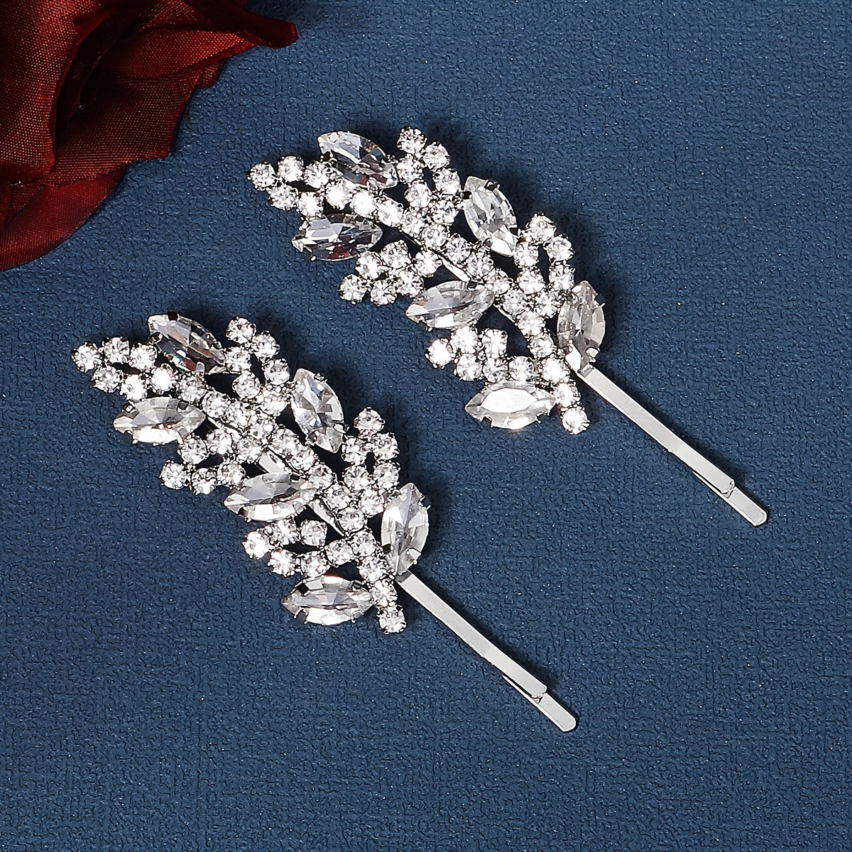 Crystal Wedding Bride Hair Comb Rhinestone Bridal Hair Piece