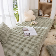 Soft Matcha Green Padded Mat for Bedroom Decoration