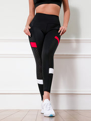 High Waist Tummy Control Fitness Pants With Pocket