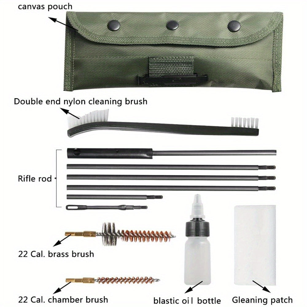 Outdoor Cleaning Kit Set with Universal Butt Brushes Cleaner Tools