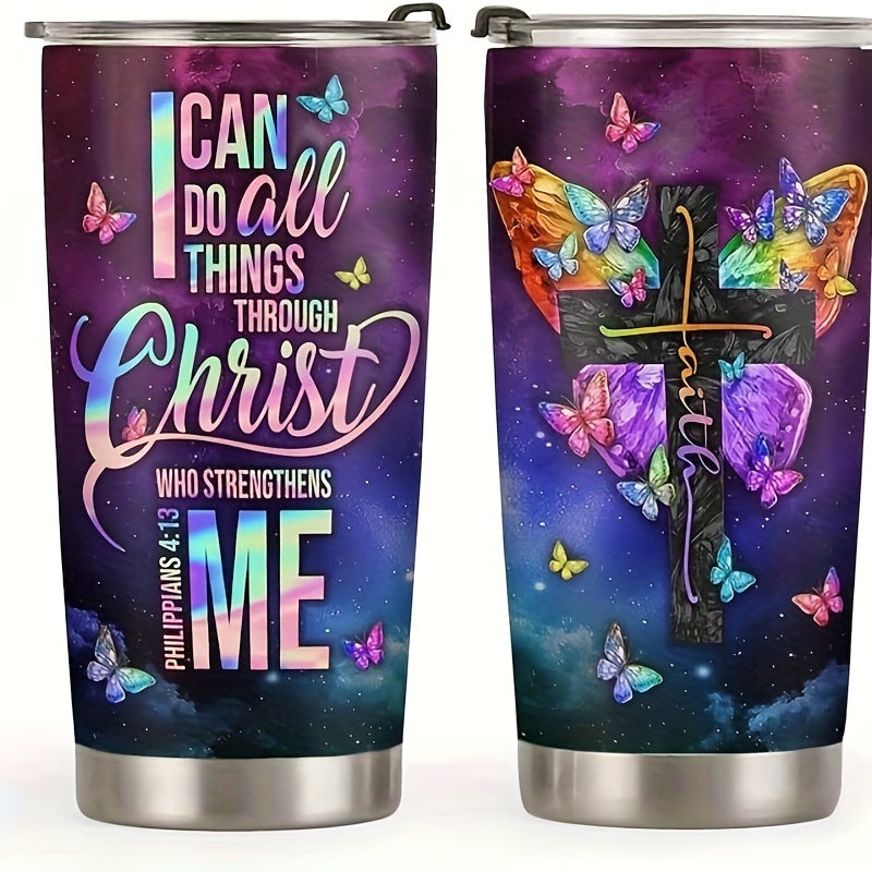 Colorful 20oz Stainless Steel Water Bottle Insulated Coffee Cup