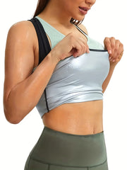 Tummy Control Shaping Tank Top Slimmer Open Bust Top