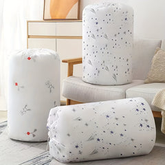 Cylindrical Drawstring Cartoon Quilt Bag Clothes Storage