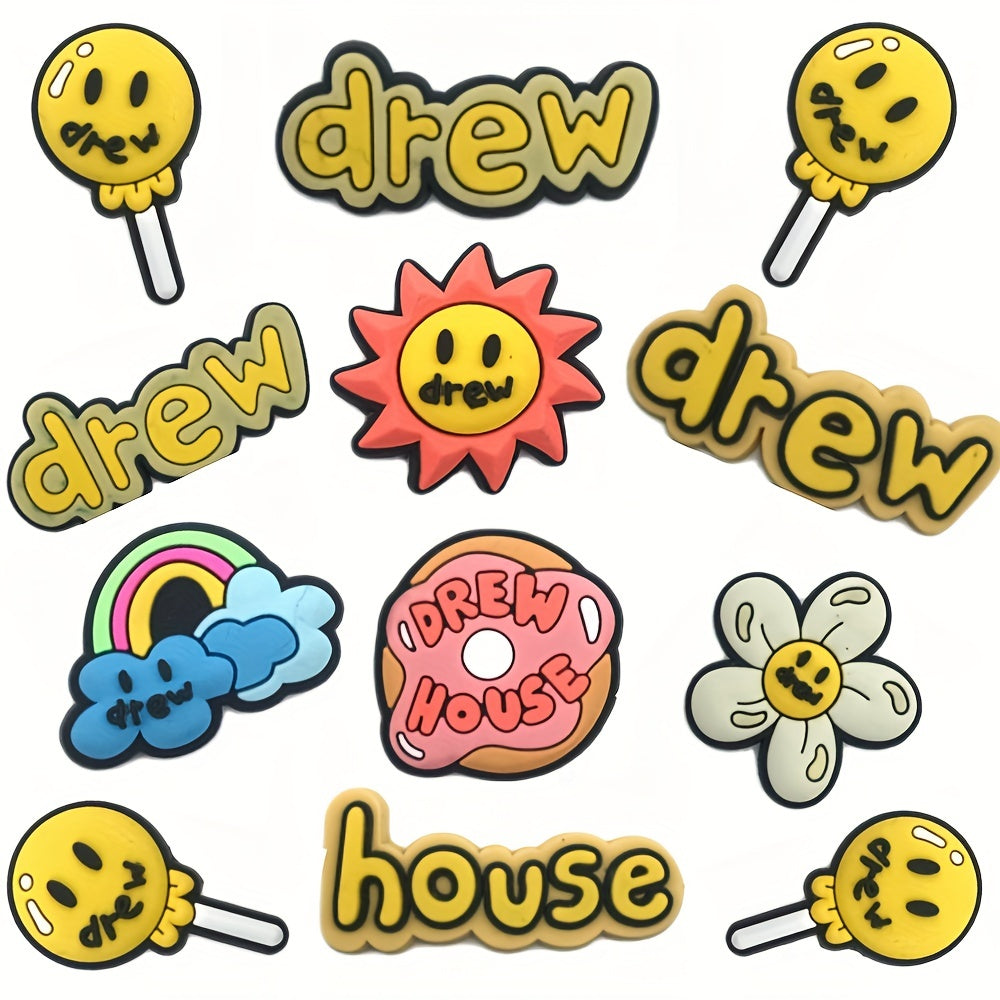 Cartoon Shoe Decoration Accessories for Crocs - 11PCS