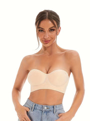 Seamless Wireless Push Up Bra Comfortable Breathable Women's Lingerie
