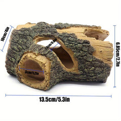 Hollow Tree Trunk Resin Ornament Fish Tank Decoration