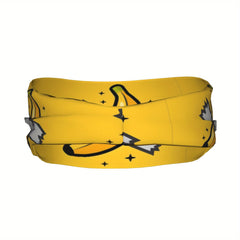 Banana Graphic Headband Unisex Sweat Wicking Stretchy & Breathable