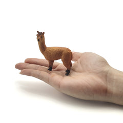 Alpaca Figurine for Garden Decor and Display