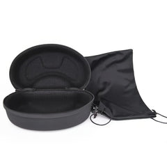 Skiing Snowboard Glasses Storage Box Hard Case Ski Goggle Portable Zipper