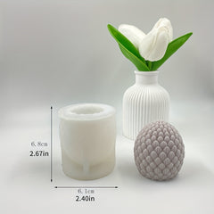 Pine Cone Silicone Candle Mold DIY Christmas Aromatherapy Wax Mold