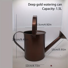 Bronze Metal Watering Can 1 5L Plants Flower Watering Can Garden Watering Pots