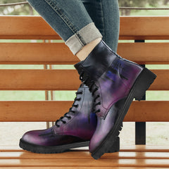 Gothic Lace Up Ankle Boots Combat Halloween Short Boots
