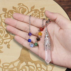 Wooden Pendulum Board Metaphysical Round Altar Decor