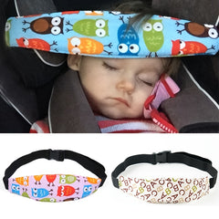 Baby Head Support Belt for Car Seat Stroller - Safety Adjustable Fastening