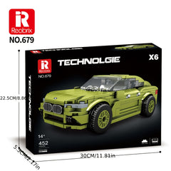 Reobrix Creative Assembly Building Blocks Lifelike Display Toy