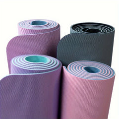 Thick TPE Yoga Mat Non Slip Fitness Household Pilates Gear