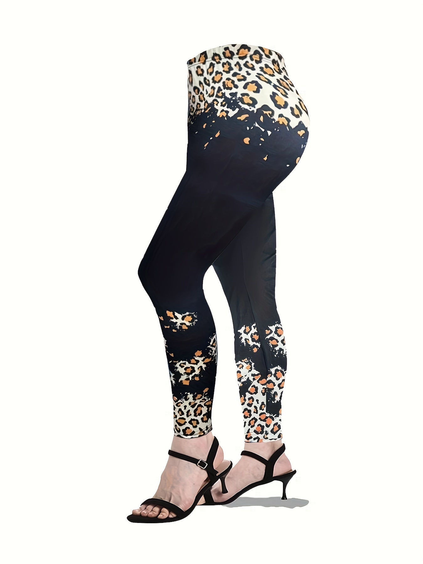 Leopard Print Top & Leggings Set