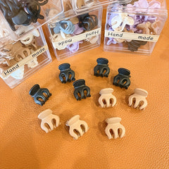 10pcs Style Hair Grab Mini Side Hair Clip Small Versatile Headdress