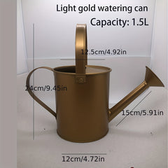 Bronze Metal Watering Can 1 5L Plants Flower Watering Can Garden Watering Pots