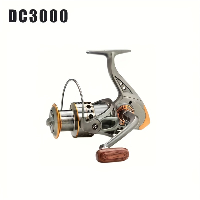 DC 1000 7000 Series Metal Spinning Reel 5 2 1 Gear Ratio Fishing Gear