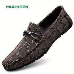 Men's Slip On Bit Loafer Shoes Soft Sole Anti skid Dress Shoes