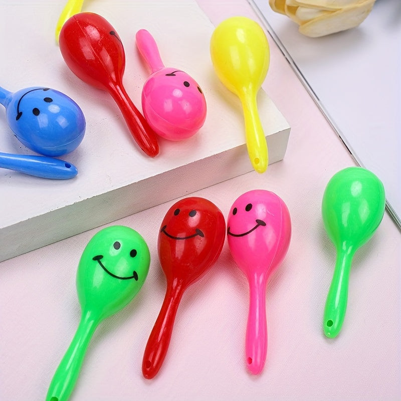 4pcs Mini Sand Hammer Party Cheerleading Instrument Toy