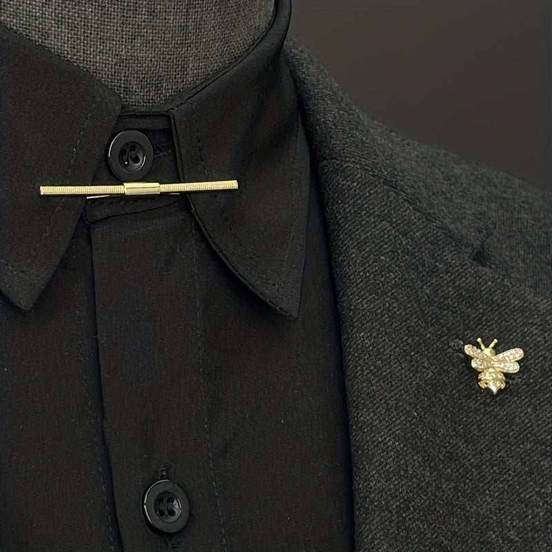 Collar Clips Portable Brooch Clip Shirt Collar Pins Business Suit Accessories