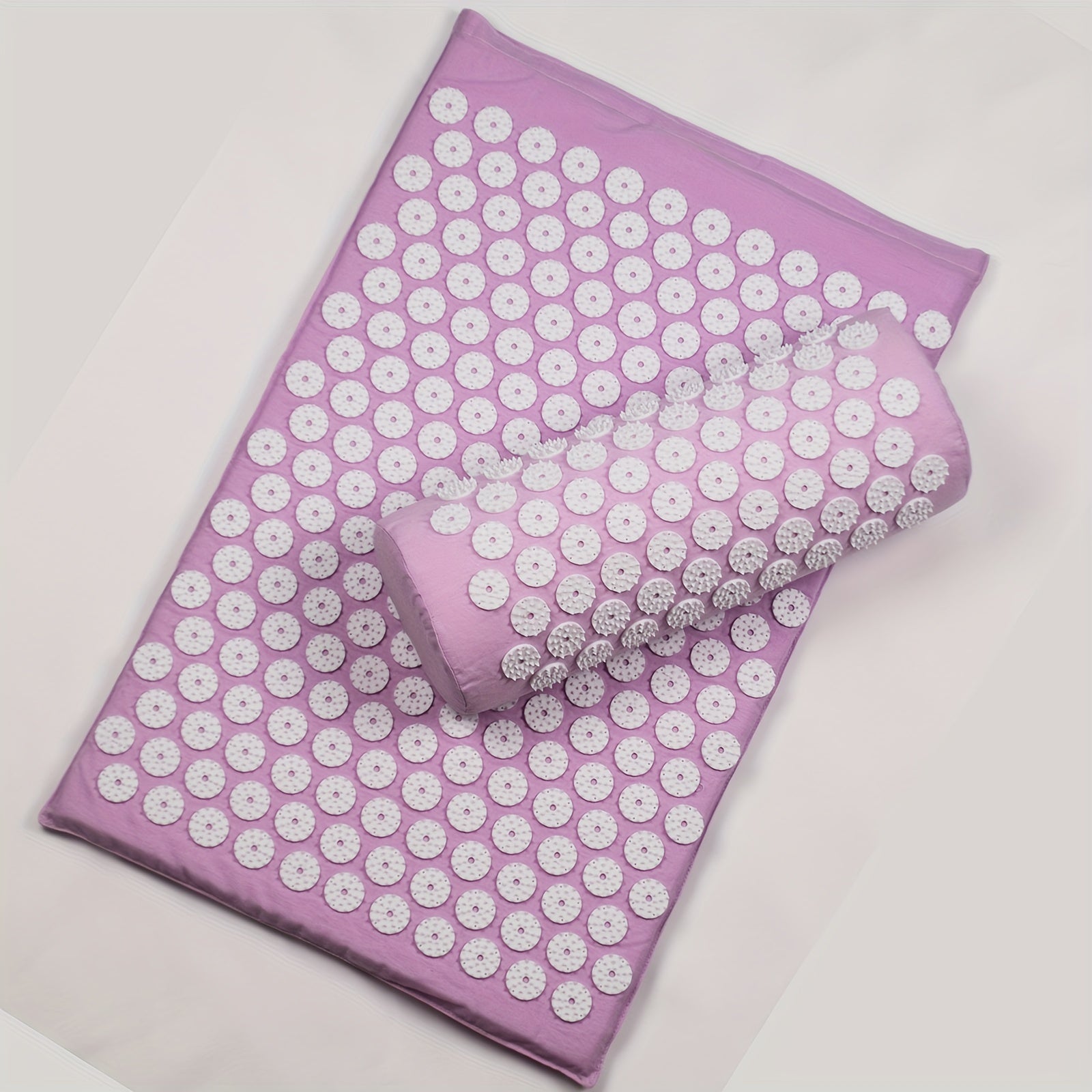 Colorful Acupressure Mat Massage for Stress Relief