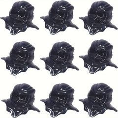 9pcs Mini Warrior Helmets & Headscarves Set for DIY Building Blocks