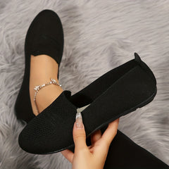 Women's Breathable Slip on Flat Shoes Lightweight & Versatile Shoes