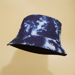 Colorful Tie Dye Bucket Hat Graffiti Hip Hop Fisherman Cap