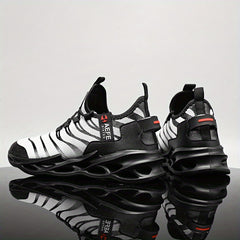 Men's Slip on Blade Sneakers Breathable Athletic Shoes