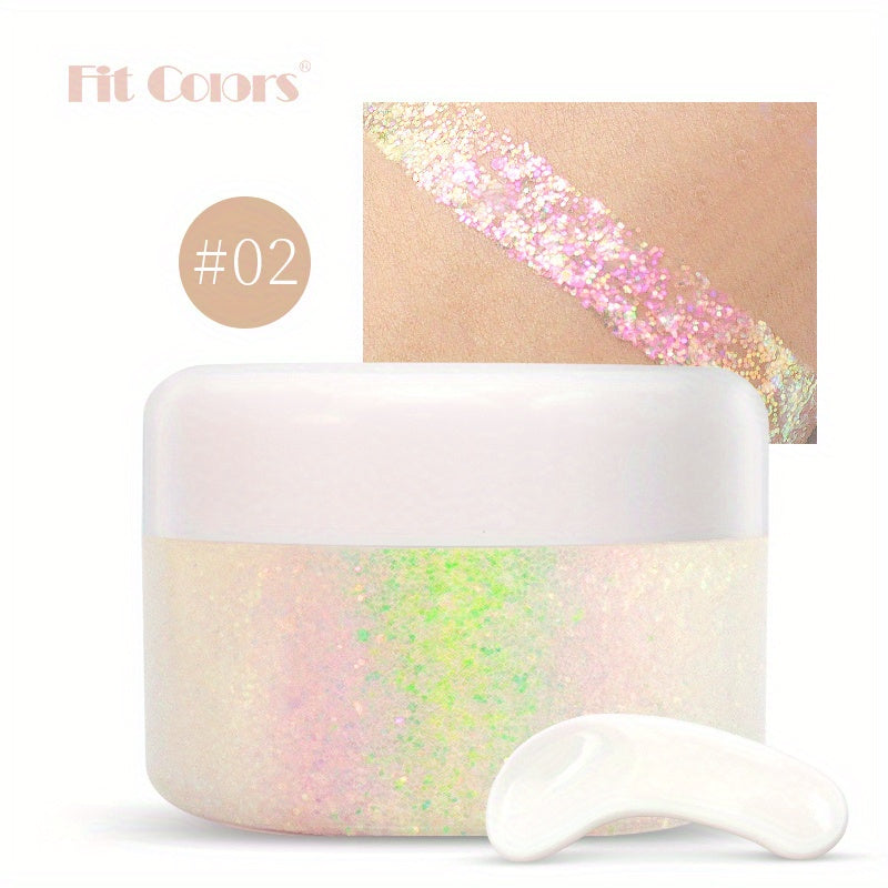 Starry Sky Gel Sequin Chameleon Highlighter Eyeshadow