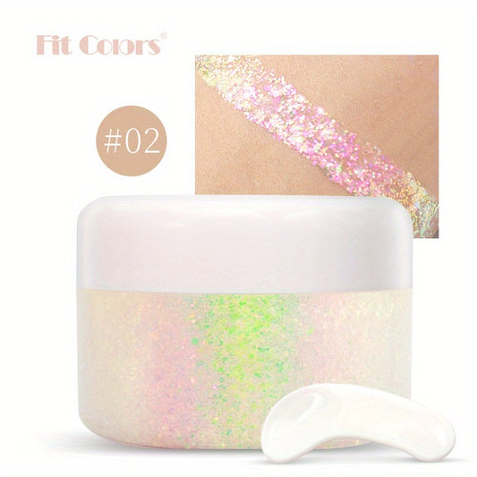 Starry Sky Gel Sequin Chameleon Highlighter Eyeshadow