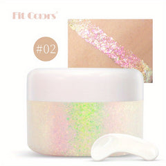 Starry Sky Gel Sequin Chameleon Highlighter Eyeshadow