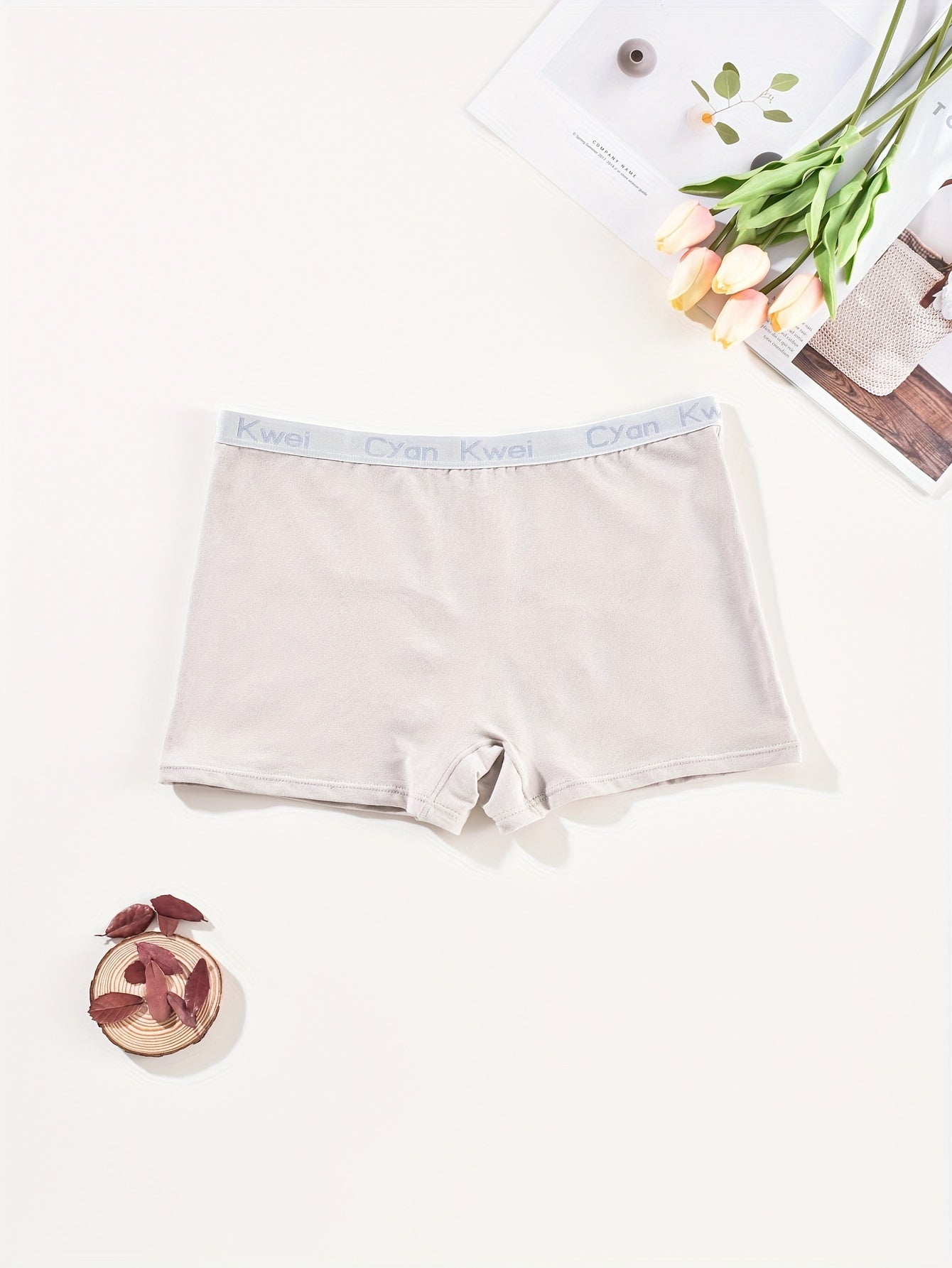 4 Pack Women's Plus Size Seamless Boyshorts Set