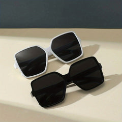 Men's Large Frame Square Sunglasses UV Resistant for Outdoor Sports
