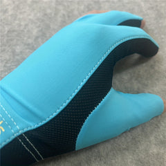 Left Hand Anti Slip Snooker Half Finger Billiards Glove