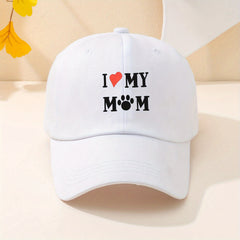 Mom Washed Baseball Cap Outdoor Sunshade Peaked Cap