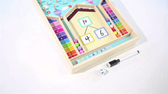 Bamboo Number Decomposition Roller Educational Toy
