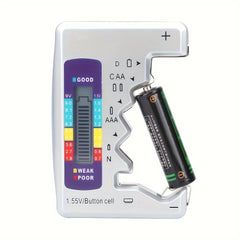 Digital Tester LCD Display for AA AAA 9V 1 5V Button Cells